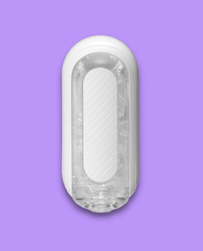 Tenga Flip Zero Gravity White Male Masturbator